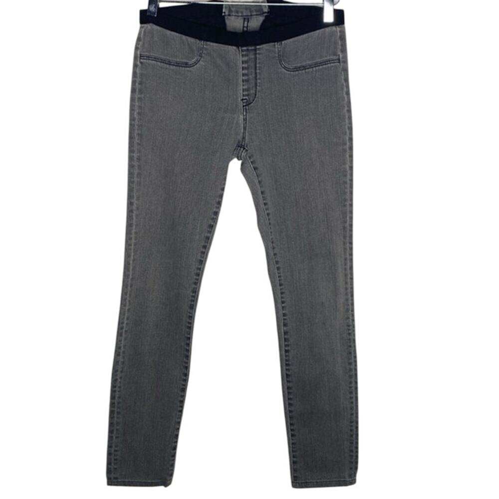 Helmut Lang Gray Denim Pull on Skinny Jeans Size 27
